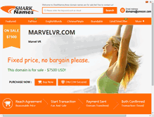Tablet Screenshot of marvelvr.com
